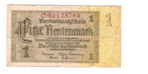 GERMANY
1 MARK
1937
O.91173784
5 OF 10 Banknote