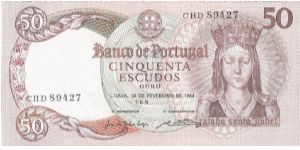 Rainha Santa Isabel Banknote
