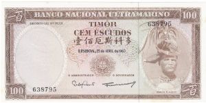 Régulo D. Aleixo Banknote