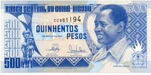 Francisco Mendes Banknote