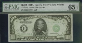 Always buying High Denomination Notes. Please offer!!

US$1000 dollars
1934A ATLANTA 

S/N:F00080706A

Bid Via Email Banknote