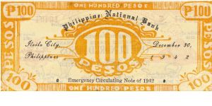 Banknote from Philippines