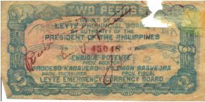 Banknote from Philippines