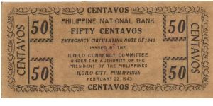 Banknote from Philippines