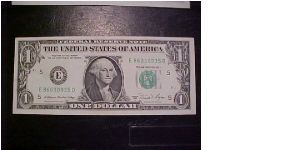 1981 A FR 1912-E Ortega-Regan Banknote