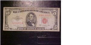 1953 B FR 1534 Smith-Dillon Banknote