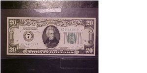 FR 2050-G Tate-Mellon Banknote