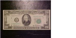 1950 B FR 2061-B Priest-Anderson Banknote