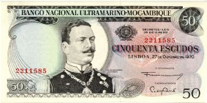 João de Azevedo Coutinho Banknote