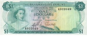 Tropical fish on back Banknote