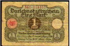 1 Mark - pk# 58 Banknote