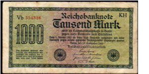 1000 Mark - pk# 76 Banknote