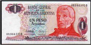 1 Peso - Pk 311 Banknote