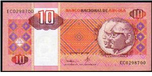 10 Kwanza - Pk 145 Banknote