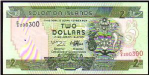 2 Dollars
Pk 18 Banknote