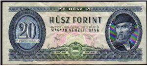 20 Forint
Pk 169g Banknote