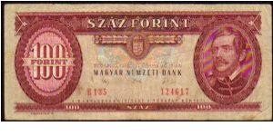 100 Forint

Pk 174 Banknote