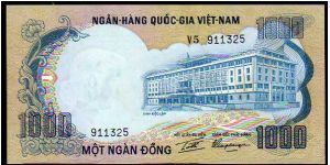 (Vietnam - South)

1000 Dong
Pk 34 Banknote