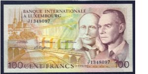 P-14A 100 francs Banknote