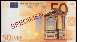 (European Union)

50 Euro
Pk NL

(Specimen) Banknote