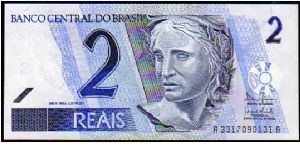 2 Reais__
Pk 249 Banknote