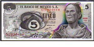 5 Pesos

Pk 62
==================
27-October-1971
================== Banknote