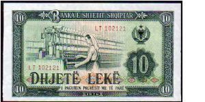 10 Leke__

Pk 43 Banknote