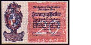 20 Heller
Pk 2 Banknote
