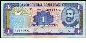1 Cordoba
Pk 173 Banknote