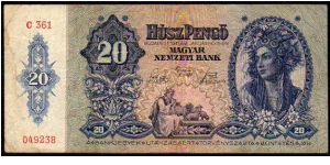 20 Pengo
Pk 109 Banknote