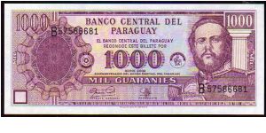 1000 Guaranies
Pk 221 Banknote