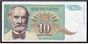 10 Dinara
Pk 138 Banknote