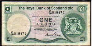 1 Pound __
Pk 341 Banknote