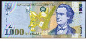 1000 Lei
Pk 106 Banknote
