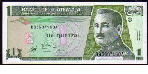 1 Quetzal
Pk 99 Banknote