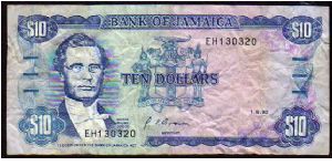 10 Dollars

Pk 71d Banknote