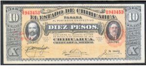 P-S535a 10 pesos Banknote
