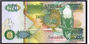 20 Kwacha
Pk 36 Banknote
