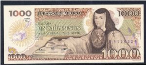 P-85 1000 pesos Banknote