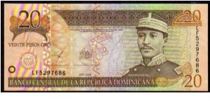 20 Pesos Oro
Pk 169 Banknote