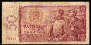 *CZECHOSLOVAKIA*
________________

50 Korun
Pk 90
---------------- Banknote