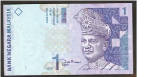 Malaysia 1 Ringgit 2000 P39. Banknote