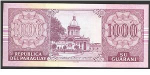 Banknote from Paraguay