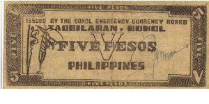 Banknote from Philippines