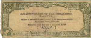 Banknote from Philippines