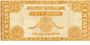 Banknote from Philippines