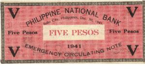 Banknote from Philippines