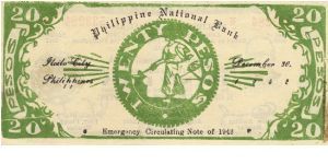 Banknote from Philippines