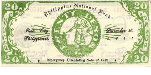 Banknote from Philippines