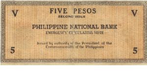 Banknote from Philippines